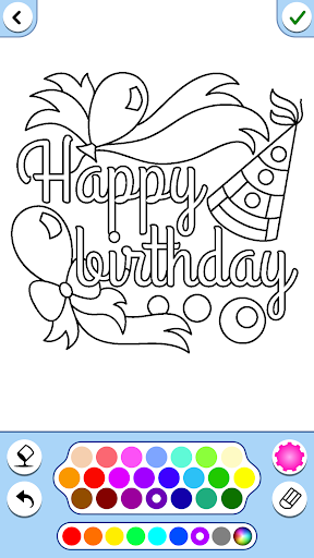 Greeting card maker - Gameplay image of android game