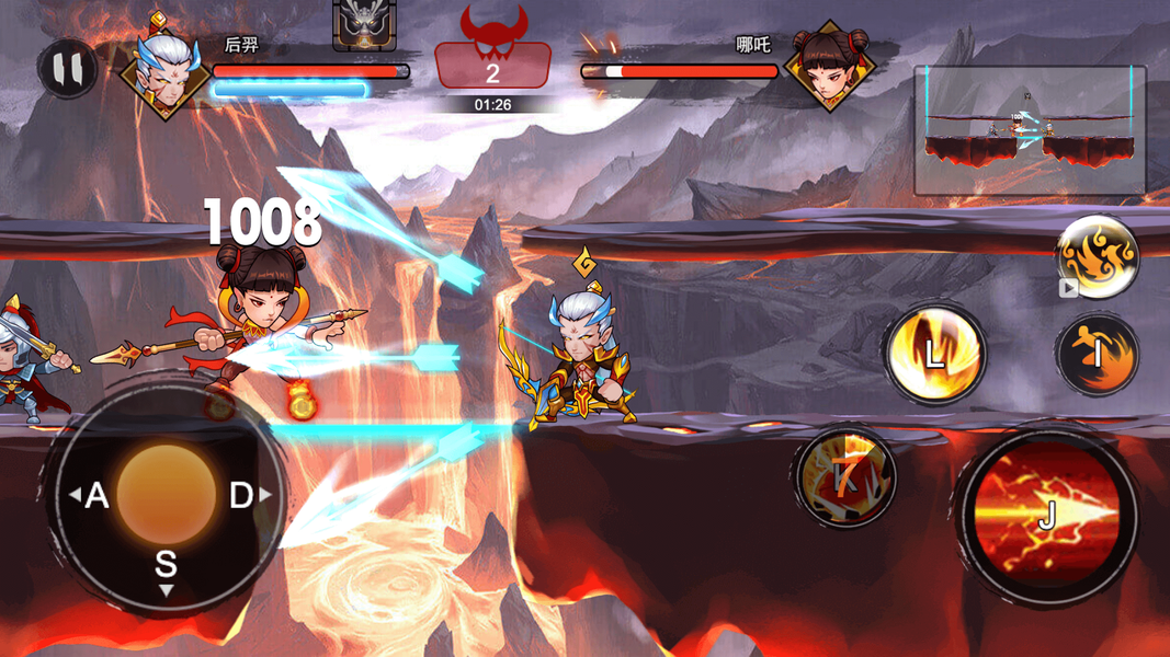 Legend Hero Fight - Fighting - Gameplay image of android game