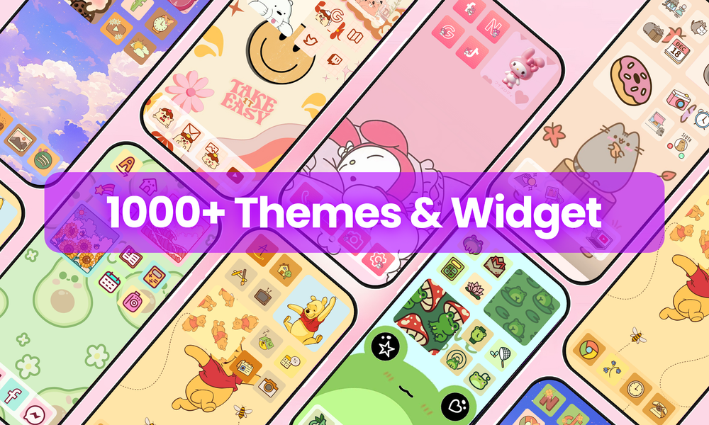 Color Widget - Theme Pack - عکس برنامه موبایلی اندروید
