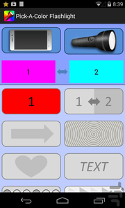 Color Flashlight - Image screenshot of android app