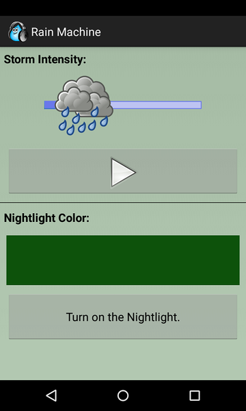 Rain Machine & Night Light - Image screenshot of android app