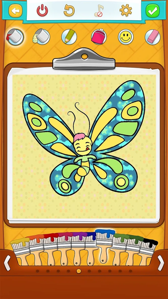 Butterfly Coloring Pages - Image screenshot of android app