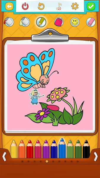 Butterfly Coloring Pages - Image screenshot of android app
