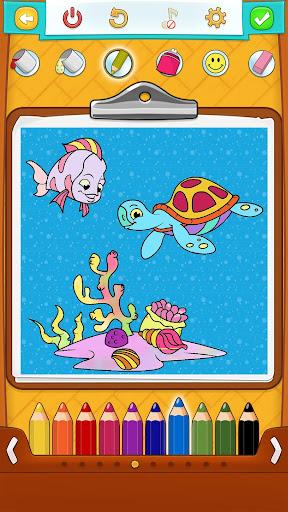 Fish Coloring Pages - عکس برنامه موبایلی اندروید