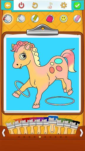Horse Coloring Pages - عکس بازی موبایلی اندروید