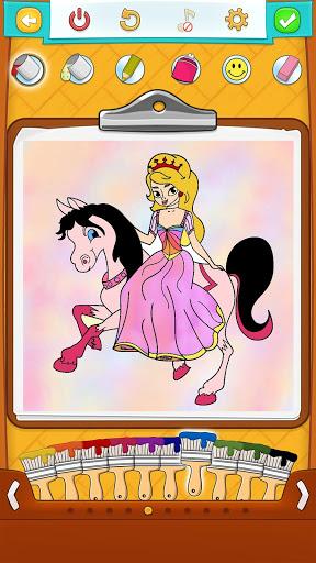 Princess Coloring Pages - Image screenshot of android app