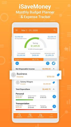 Budget planner—Expense tracker - عکس برنامه موبایلی اندروید