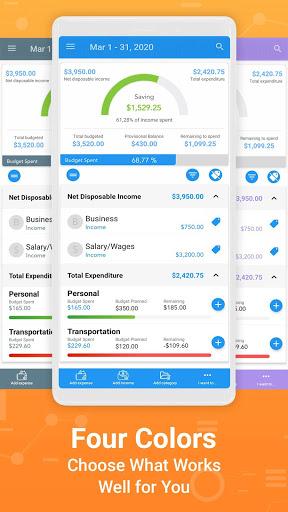 Budget planner—Expense tracker - عکس برنامه موبایلی اندروید