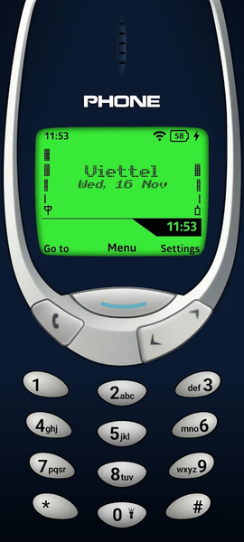 Nokia 3310 Launcher - عکس برنامه موبایلی اندروید