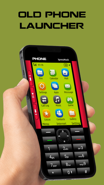 Nokia Old Phone Launcher - Image screenshot of android app