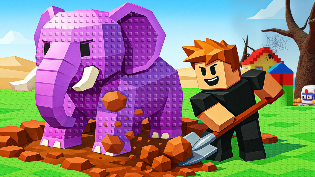 Dig and Hatch a Memerot - Gameplay image of android game