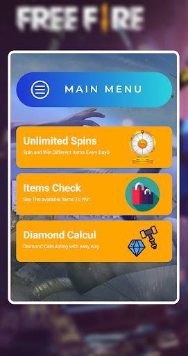 Skins for FF - New skins to play - Image screenshot of android app