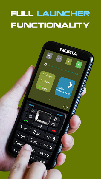Nokia Phone Style Launcher - عکس برنامه موبایلی اندروید