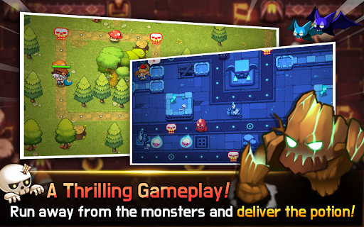 Dungeon Delivery - Gameplay image of android game