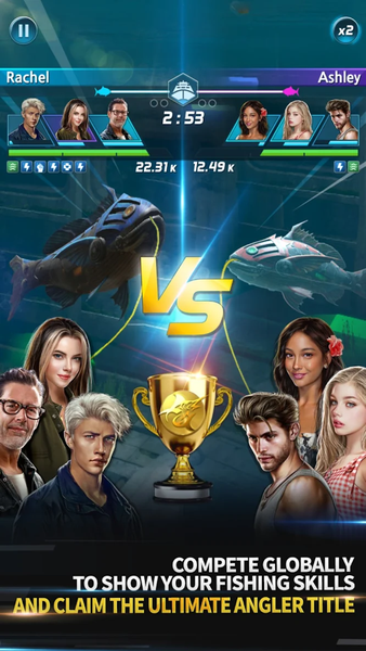 Ace Fishing: Crew-Real Fishing - Gameplay image of android game