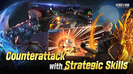 Heroes War: Counterattack - Gameplay image of android game