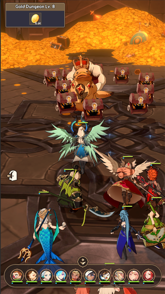 Summoners War: Rush - Gameplay image of android game