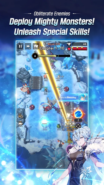 Summoners War: Rush - Gameplay image of android game