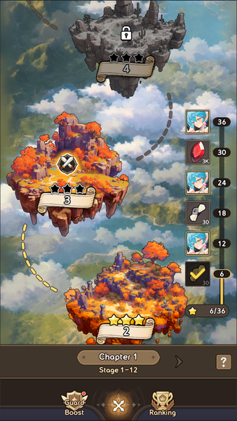 Summoners War: Rush - Gameplay image of android game