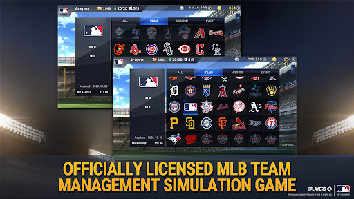 MLB ۹ Innings GM - عکس بازی موبایلی اندروید