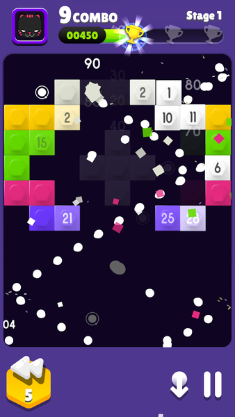 BRIKO: Your Own Bricks Breaker - عکس بازی موبایلی اندروید