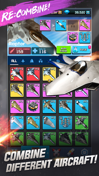 Strikers1945: RE - Image screenshot of android app