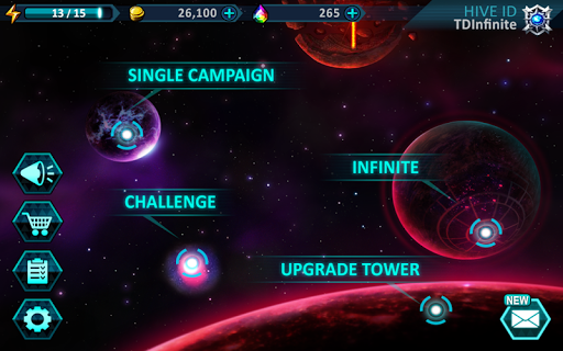 Tower Defense: Infinite War - Gameplay image of android game
