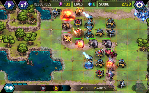 Tower Defense: Infinite War - عکس بازی موبایلی اندروید