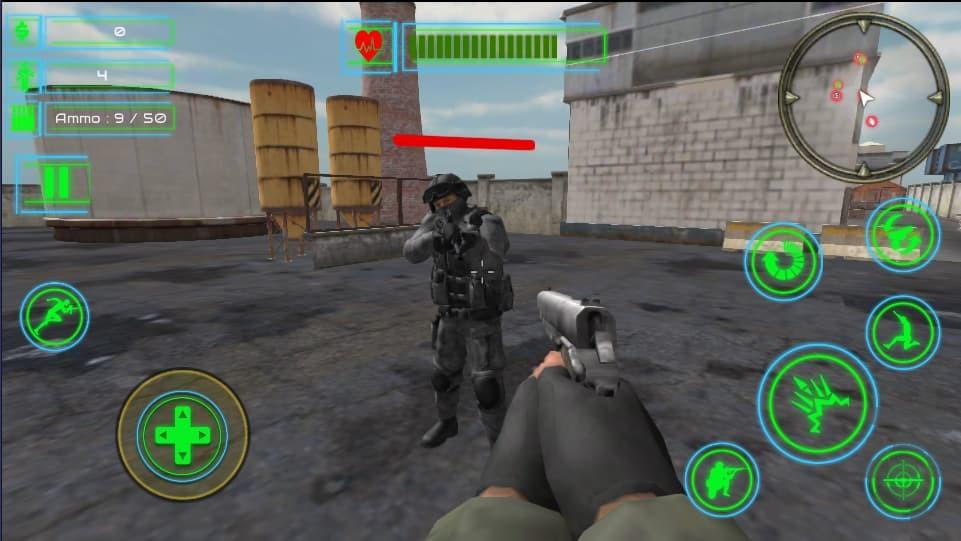 کماندو ایرانی - Gameplay image of android game