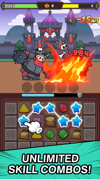 Knights Combo - عکس بازی موبایلی اندروید