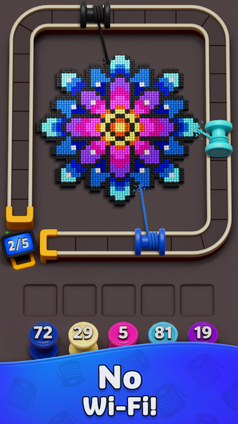 Yarn Loop - Gameplay image of android game