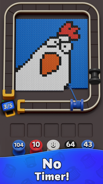 Yarn Loop - Gameplay image of android game