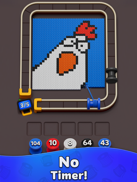 Yarn Loop - Gameplay image of android game