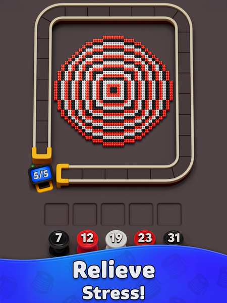 Yarn Loop - Gameplay image of android game