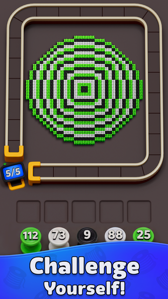 Yarn Loop - Gameplay image of android game
