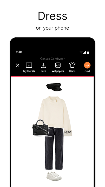 Combyne - Outfit creation - Image screenshot of android app