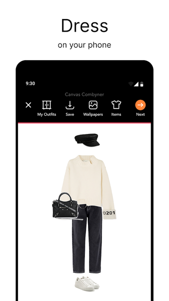 Combyne - Outfit creation - عکس برنامه موبایلی اندروید