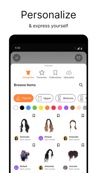 Combyne - Outfit creation - Image screenshot of android app