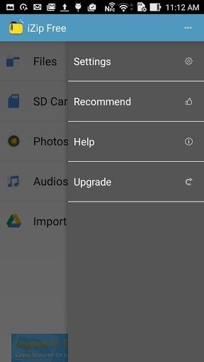 iZip - Zip Unzip Tool - Image screenshot of android app