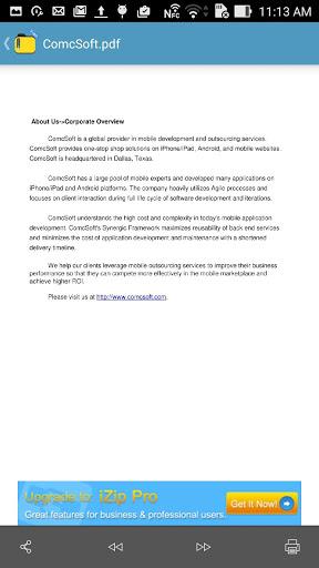 iZip - Zip Unzip Tool - Image screenshot of android app