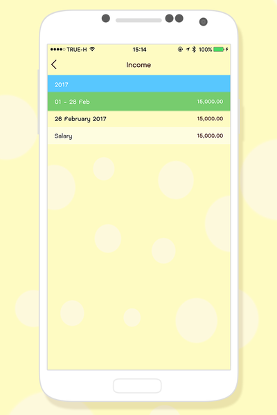 Pig keep your expenses - Image screenshot of android app