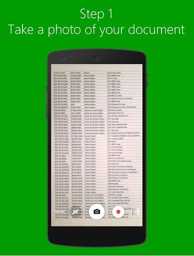 Image to Excel Converter - Convert Images to Excel - Image screenshot of android app