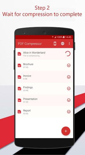 Compress PDF - PDF Compressor - عکس برنامه موبایلی اندروید
