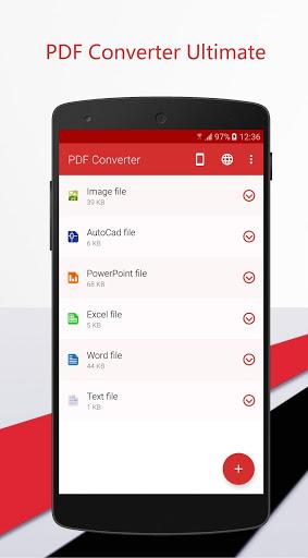 PDF Converter - Image screenshot of android app