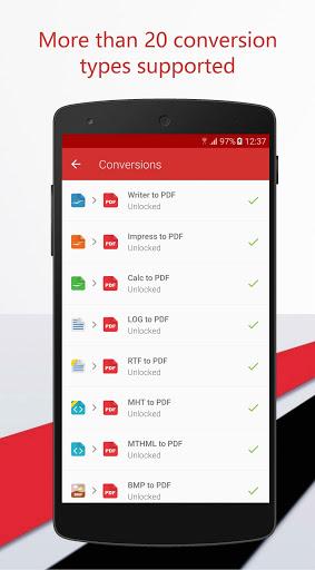 PDF Converter - Image screenshot of android app