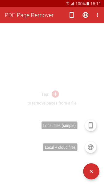 PDF Page Remover - عکس برنامه موبایلی اندروید