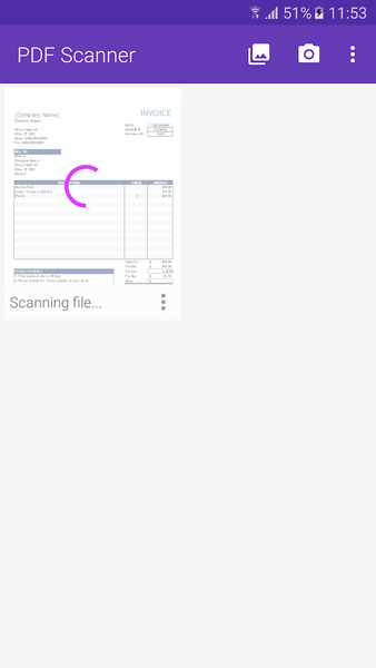 PDF Scanner - عکس برنامه موبایلی اندروید