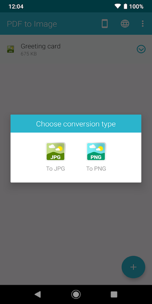 PDF to Image - عکس برنامه موبایلی اندروید