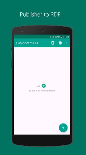 Publisher to PDF - عکس برنامه موبایلی اندروید