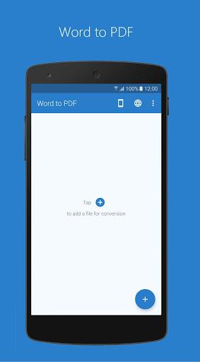 Word to PDF - Image screenshot of android app